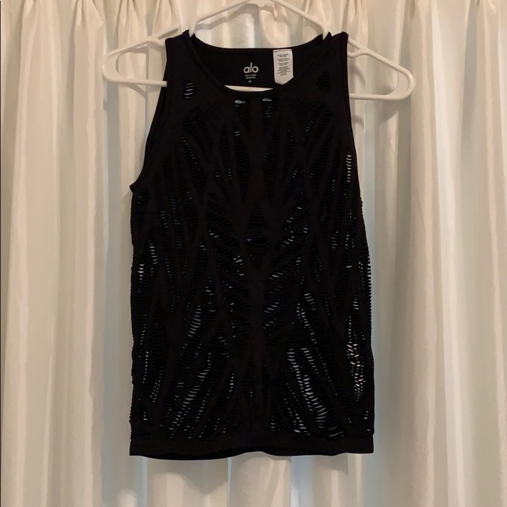 Alo Yoga Mesh Top